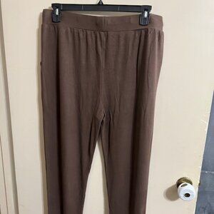 NWT Kyte Baby Women's Bamboo Jersey Jogger Pant in Espresso XL